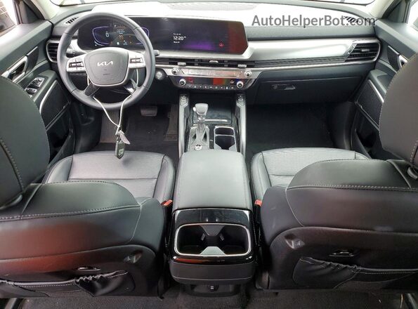 5XYP6DGCXSG693032 2025 KIA TELLURIDE Green Вид щитка приладів