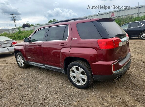 2GKFLTE32H6153542 2017 GMC TERRAIN Burgundy Հետևի աջ