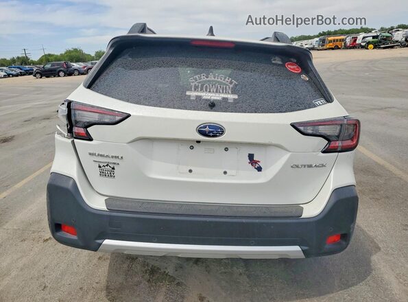4S4BTANC0S3114635 2025 SUBARU OUTBACK White Вид салону спереду