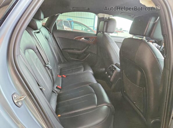 WAUG8AFC9JN034275 2018 AUDI A6 Gray Вид задньої частини салону