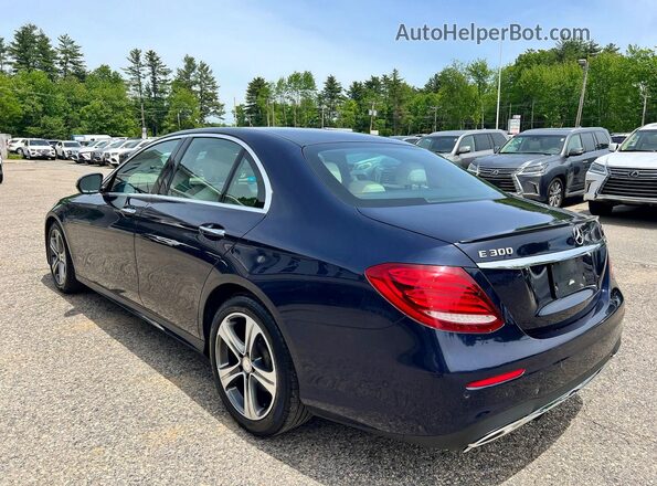 WDDZF4KB8HA132821 2017 MERCEDES-BENZ E Blue Задня права чверть