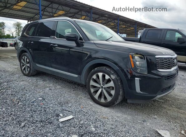 5XYP34HC7MG153650 2021 KIA TELLURIDE Black Front view