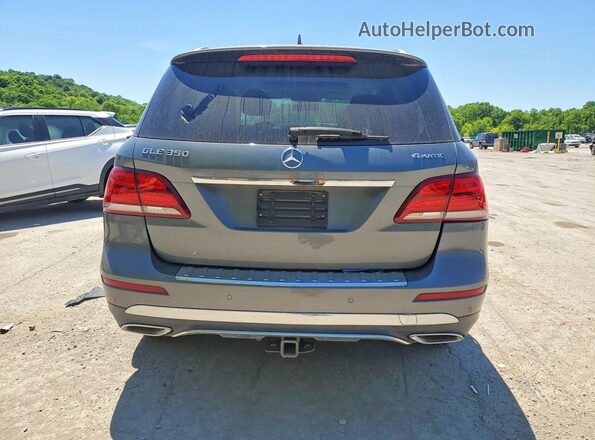 4JGDA5HB0HA975715 2017 MERCEDES-BENZ GLE Gray Սալոնի դիմացի տեսք