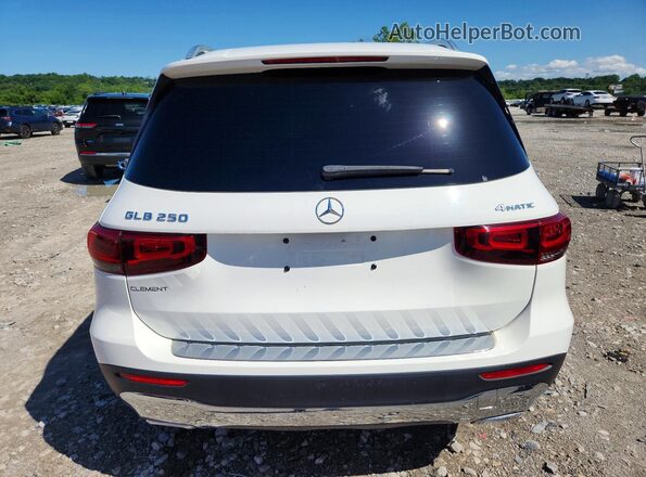 WDC4M4HBXLW008041 2020 MERCEDES-BENZ GLB-CLASS White წინა სალონის ხედი