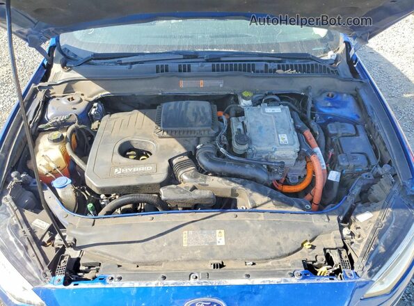 3FA6P0RU8HR382209 2017 FORD FUSION Blue 