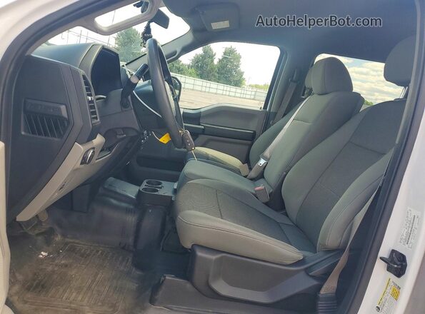 1FTEW1CB5JFB05980 2018 FORD F150 White Dashboard view