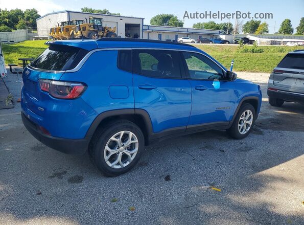 3C4NJDBN8RT122575 2024 JEEP COMPASS Blue წინა მარჯვენა