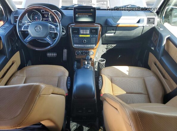 WDCYC3KH1JX287155 2018 MERCEDES-BENZ G-CLASS Black Vista del cuadro de instrumentos