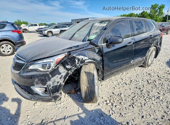 LRBFXBSA5LD166498 2020 BUICK ENVISION Black Tył lewy