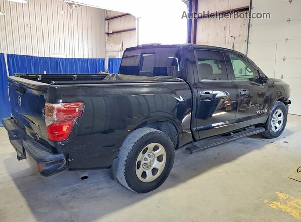 1N6AA1EK8HN544386 2017 NISSAN TITAN Black Przód prawy