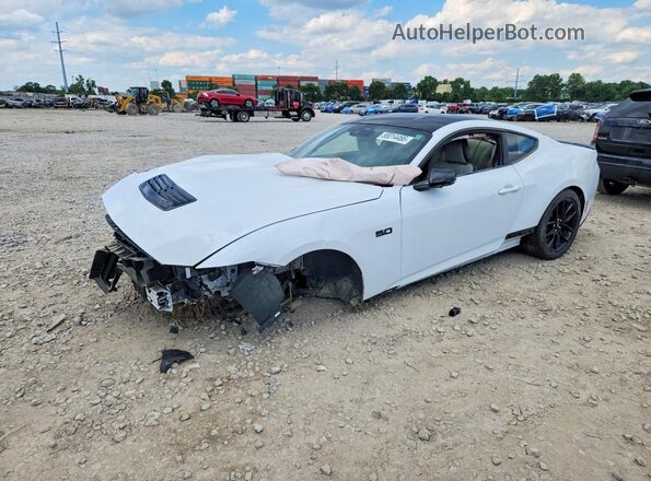 1FA6P8CF8S5401294 2025 FORD MUSTANG White Задня ліва чверть