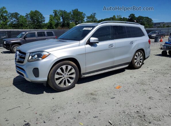 4JGDF6EE6HA847839 2017 MERCEDES-BENZ GLS Silver Trasero izquierdo
