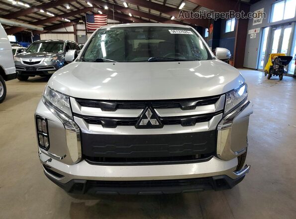 JA4ARUAU9MU022686 2021 MITSUBISHI OUTLANDER Silver 