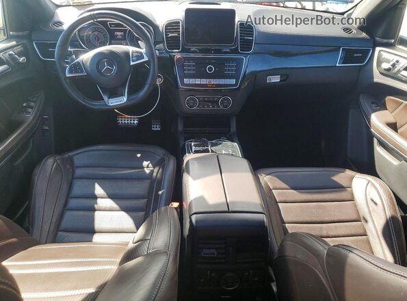4JGDF7FE4JB081355 2018 MERCEDES-BENZ GLS-CLASS White Вид щитка приладів