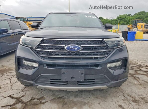1FMSK8DH0LGA23531 2020 FORD EXPLORER Black Rear view