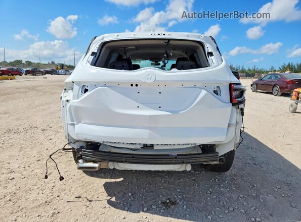 5GAERBKW8LJ124753 2020 BUICK ENCLAVE White წინა სალონის ხედი