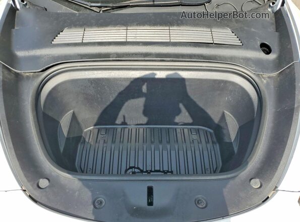 7SAYGDEE1PA025737 2023 TESLA MODEL White VIN კოდის სტიკერის ხედი
