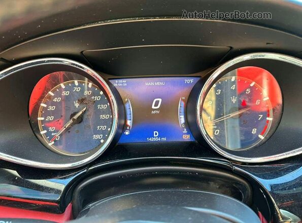 ZAM56YRS3J1285288 2018 MASERATI QUATTROPOR Black უკანა ხედი