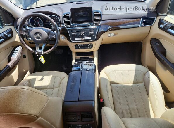 4JGDF6EEXHA829635 2017 MERCEDES-BENZ GLS Blue Սարքավորումների վահանակի տեսք