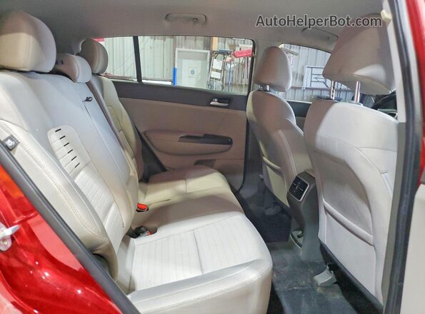 KNDPM3AC8J7319958 2018 KIA SPORTAGE Red Շարժիչի բաժամունքի տեսք