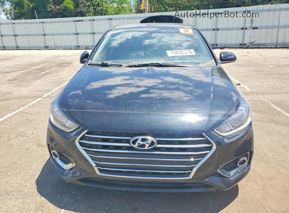 3KPC24A69LE120733 2020 HYUNDAI ACCENT Black Widok z tyłu