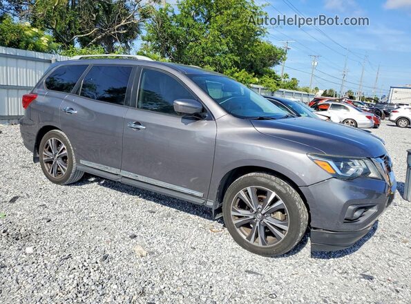 5N1DR2MN3HC607993 2017 NISSAN PATHFINDER Gray წინა ხედი
