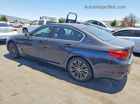 WBAJB1C50KB376391 2019 BMW 5 SERIES Charcoal Հետևի աջ
