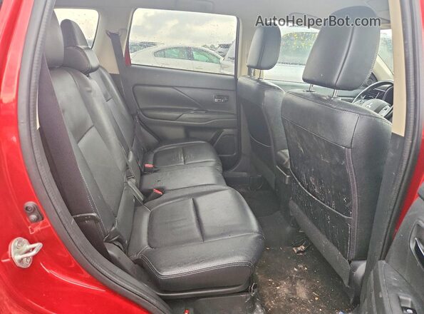 JA4AD3A37GZ007823 2016 MITSUBISHI OUTLANDER Red უკანა სალონის ხედი