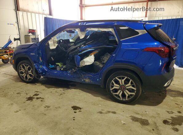 KNDETCA25N7277580 2022 KIA SELTOS Blue 