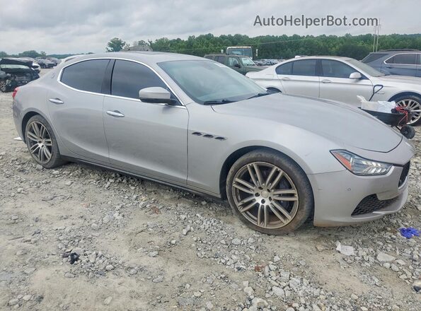 ZAM57XSL1H1198896 2017 MASERATI GHIBLI Gray Вид спереду
