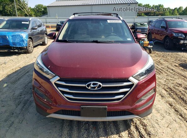 KM8J3CA24HU291311 2017 HYUNDAI TUCSON Maroon 