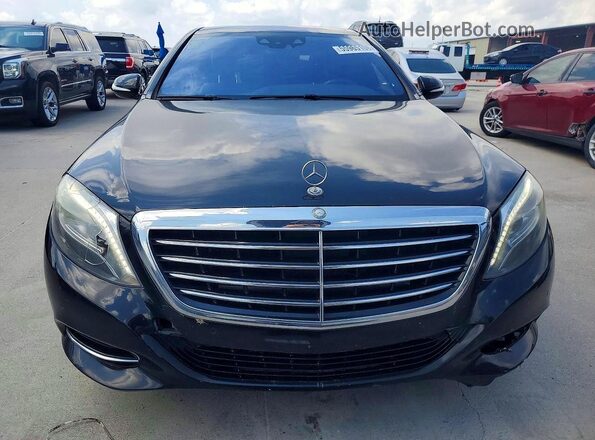 WDDUG8CB9GA262280 2016 MERCEDES-BENZ S-CLASS Черный Вид сзади