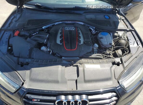 WAUWFAFC7HN034304 2017 AUDI S7 Black Շարժիչի բաժամունքի տեսք