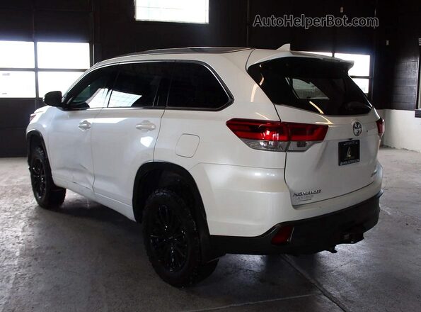 5TDJZRFH4JS883515 2018 TOYOTA HIGHLANDER White Вид спереду