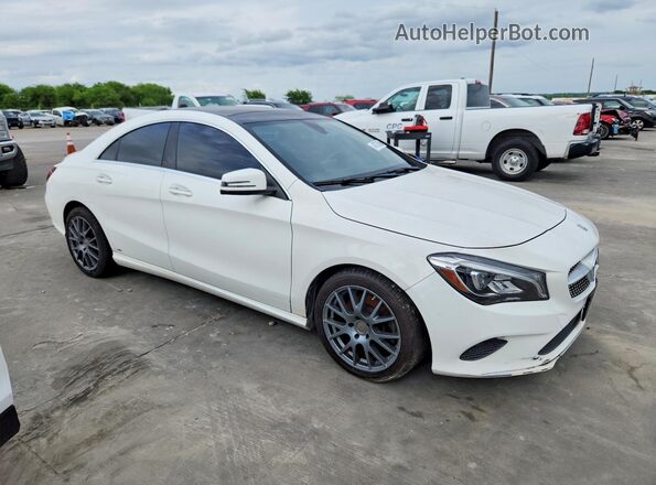 WDDSJ4GB8JN593251 2018 MERCEDES-BENZ CLA-CLASS White 