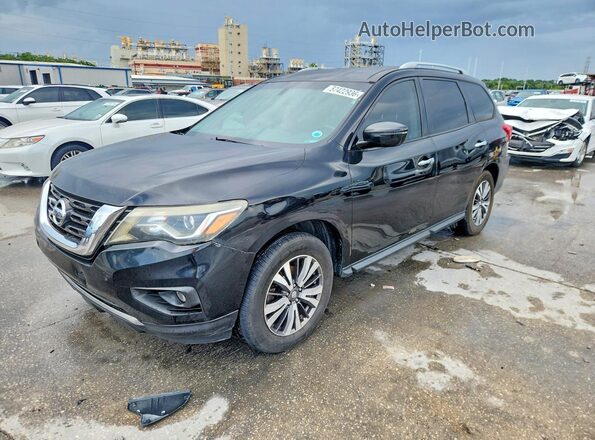5N1DR2MN7HC614171 2017 NISSAN PATHFINDER Black Задня ліва чверть
