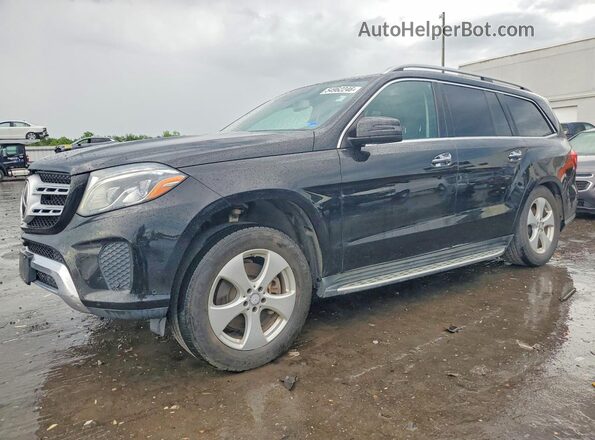 4JGDF6EE2HA755966 2017 MERCEDES-BENZ GLS Black უკანა მარცხენა