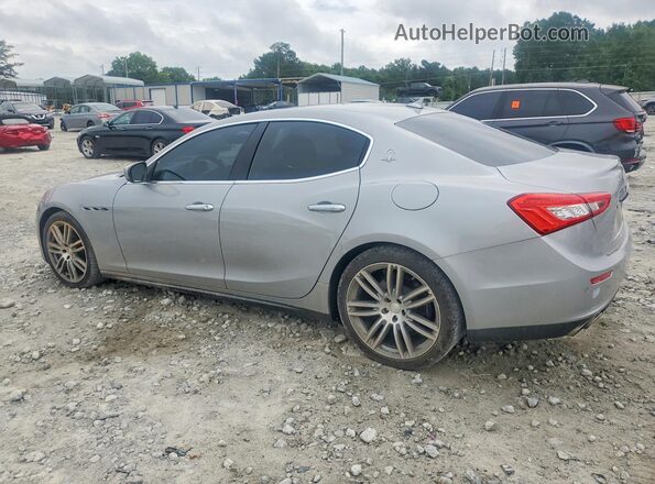 ZAM57XSL1H1198896 2017 MASERATI GHIBLI Gray Задня права чверть