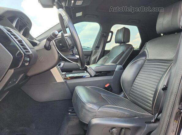 SALRHBBV9HA047319 2017 LAND ROVER DISCOVERY Black წინა პანელის ხედი