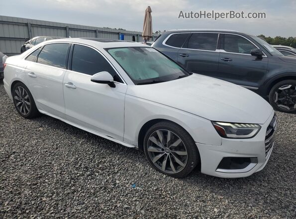 WAUHMAF48LA056044 2020 AUDI A4 White Widok z przodu