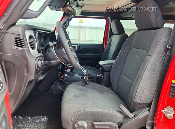 1C4PJXDG3RW253142 2024 JEEP WRANGLER Красный Вид панели приборов