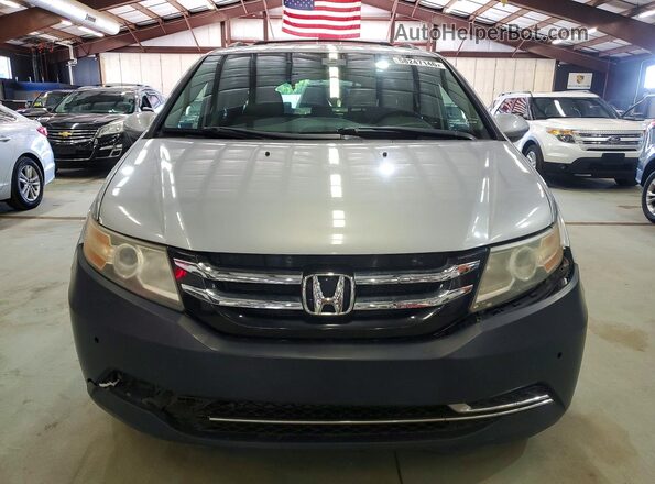 5FNRL5H35GB123444 2016 HONDA ODYSSEY Серебряный Вид сзади