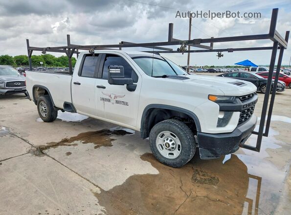 1GC2WLE75MF113640 2021 CHEVROLET SILVERADO White Front view