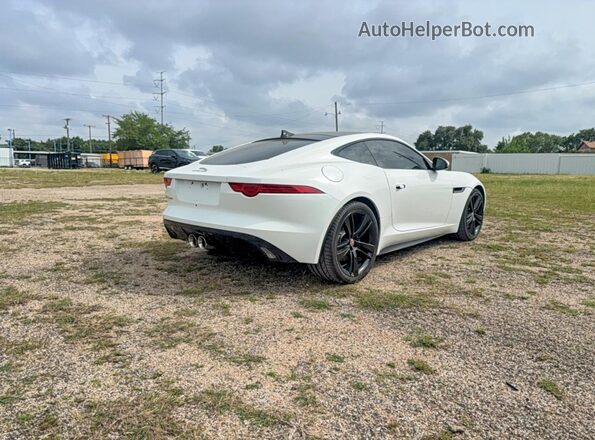 SAJWA6AT3H8K43691 2017 JAGUAR F-TYPE White Вид спереду