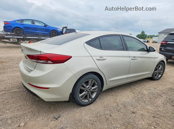 5NPD84LF8HH195426 2017 HYUNDAI ELANTRA Бежевый Передняя правая четверть