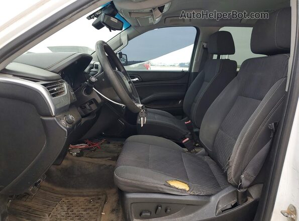 1GNLCDECXJR349282 2018 CHEVROLET TAHOE White Առջևի վահանակի տեսք