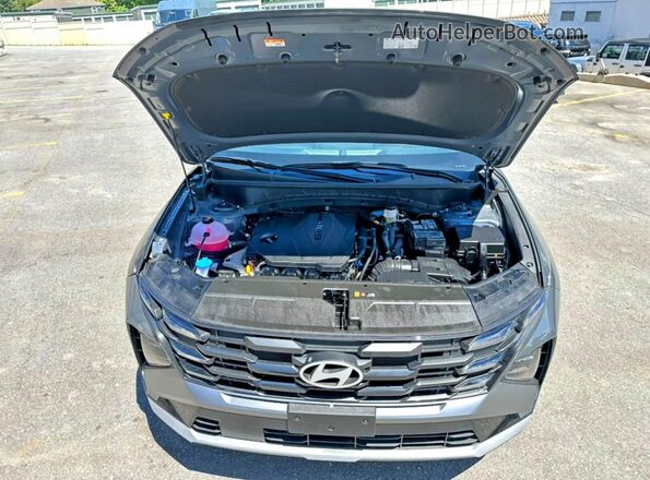 5NMJB3DE7TH638935 2026 HYUNDAI TUCSON Серый Вид салона спереди