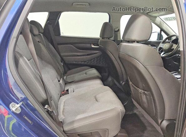 5NMS23ADXLH299765 2020 HYUNDAI SANTA Blue Вид підкапотного простору