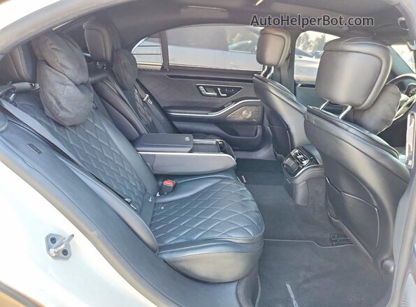 W1K6G7GB8NA077454 2022 MERCEDES-BENZ S Серый Вид задней части салона