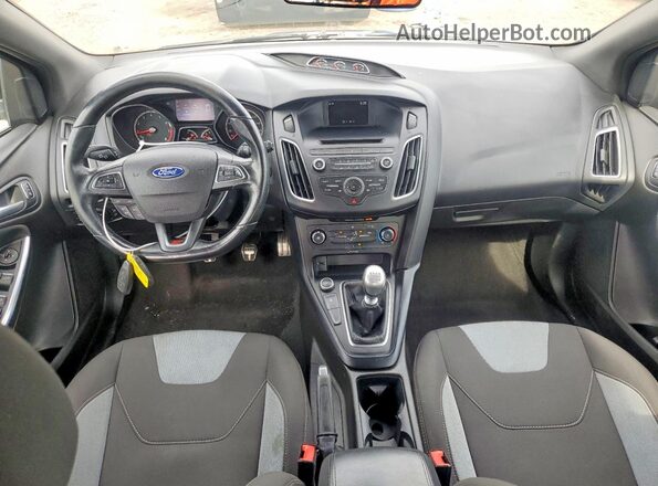 1FADP3L91GL308849 2016 FORD FOCUS Charcoal Instrument cluster view